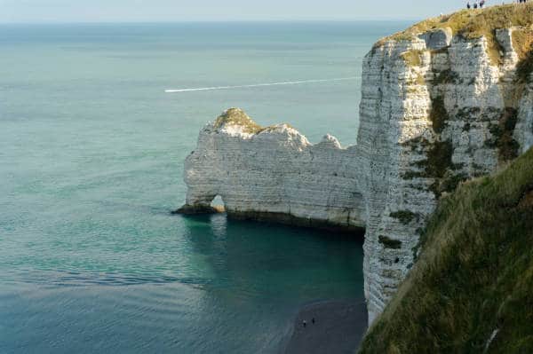 La falaise d'Amont