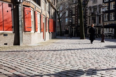 Autour de Oude Kerk à Amsterdam