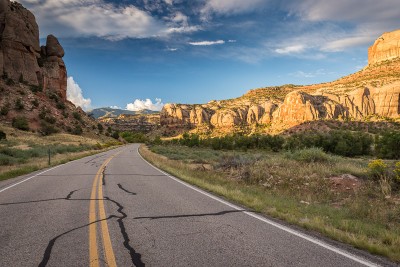 Canyonlands National Park, The Needles : long is the Road