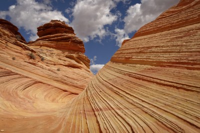 Randonnée à Coyote Buttes South, mini Wave