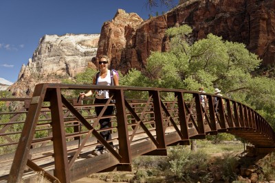 Randonnée à  Zion National Park