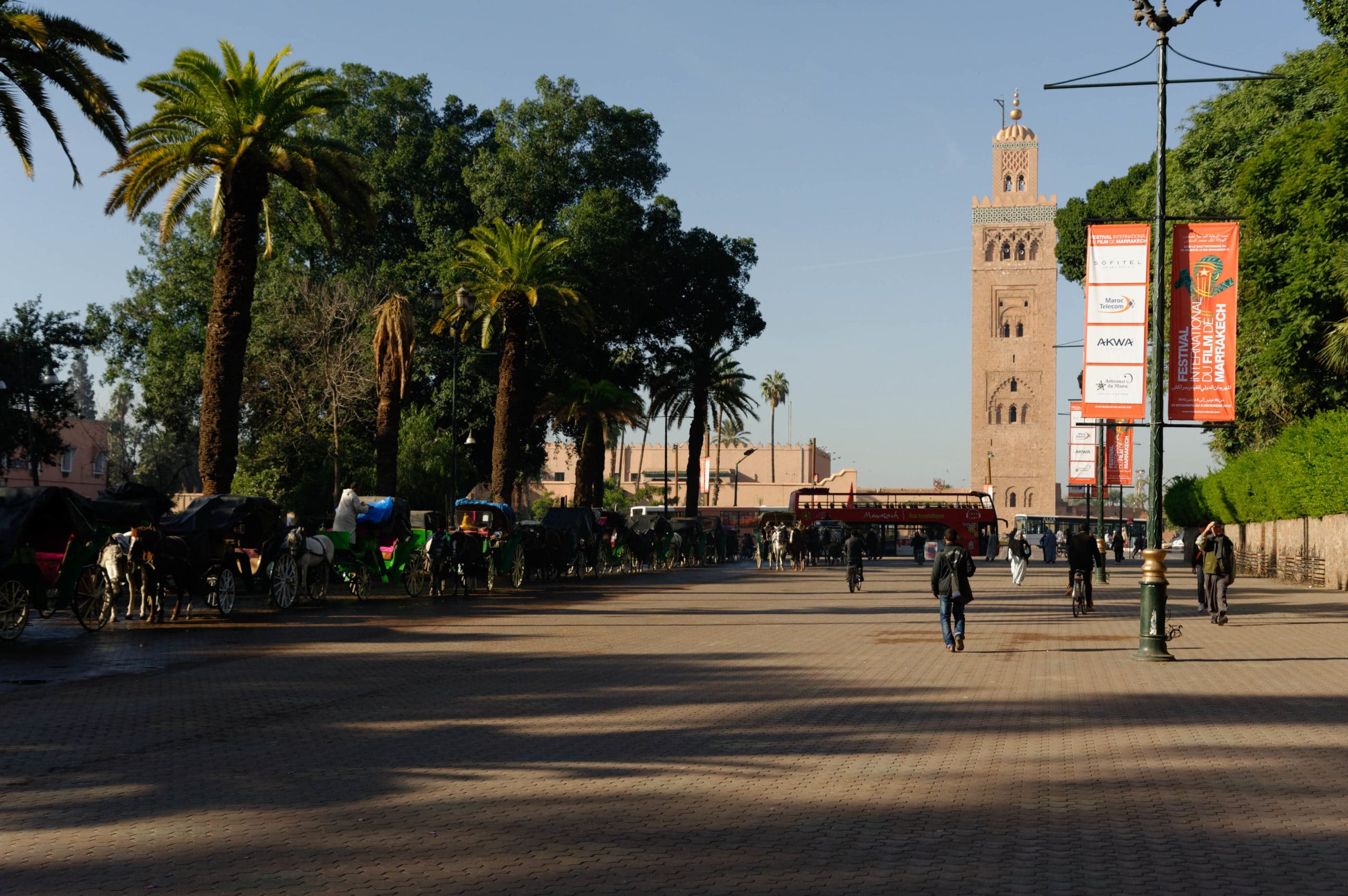 Minaret de la Koutoubia à Marrakech