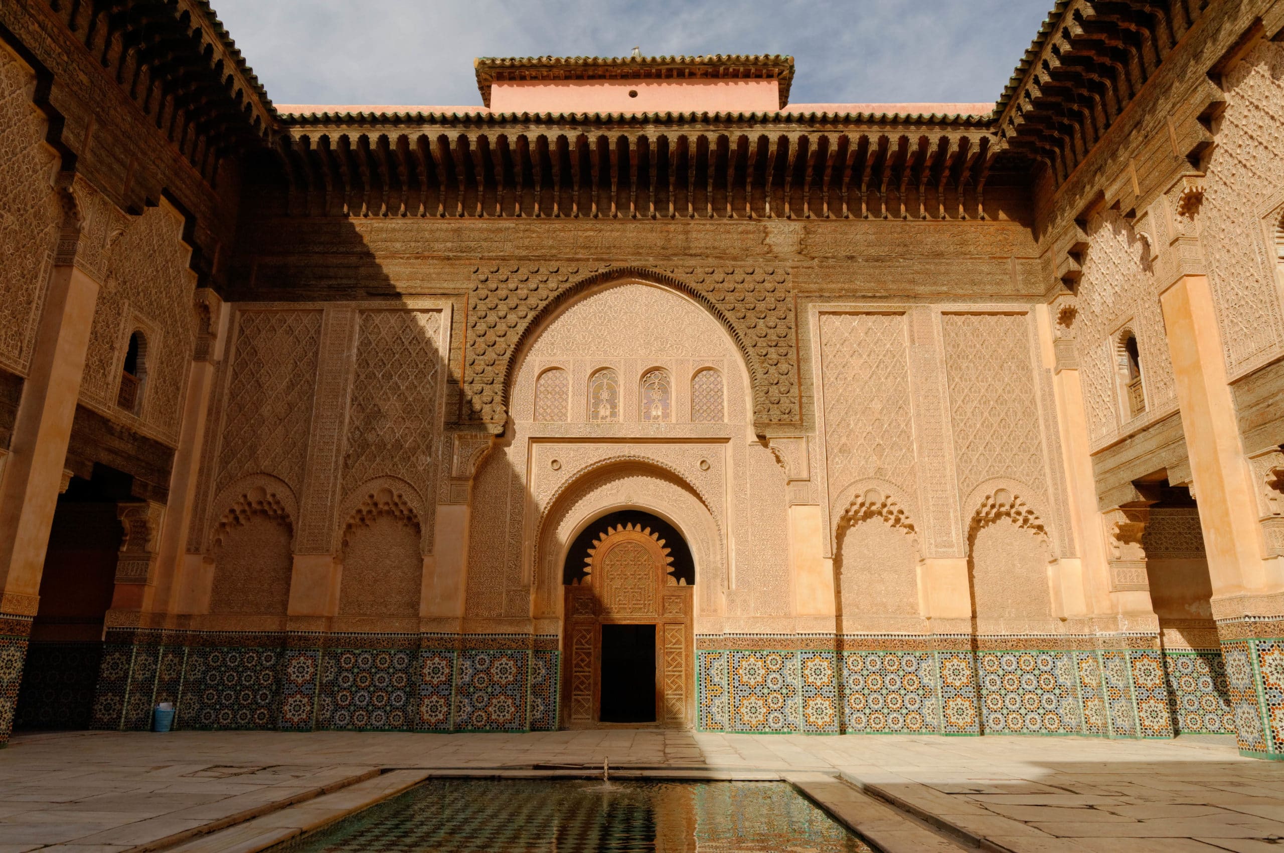 Cours intérieure de la Medersa Ben Youssef