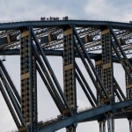 Crossing Sydney Harbour Bridge