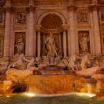 Fontaine de Trevi by night