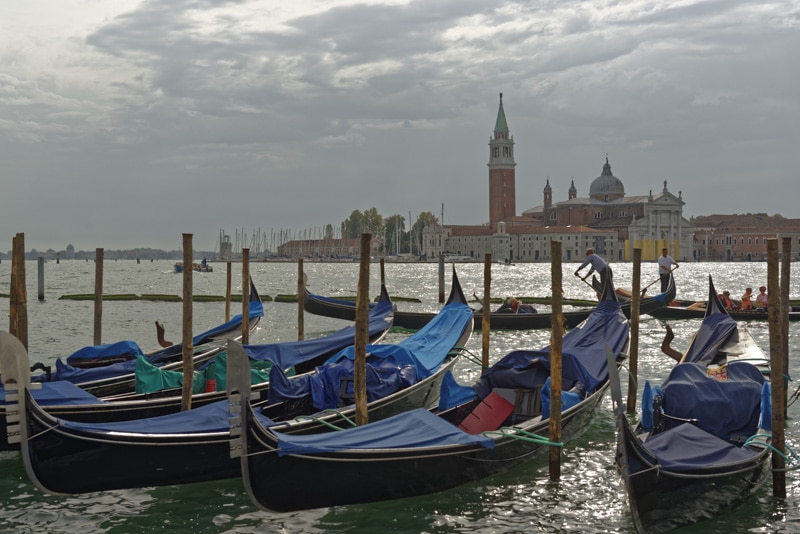 Gondoles à Venise