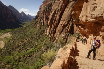 Randonnée à Zion National Park