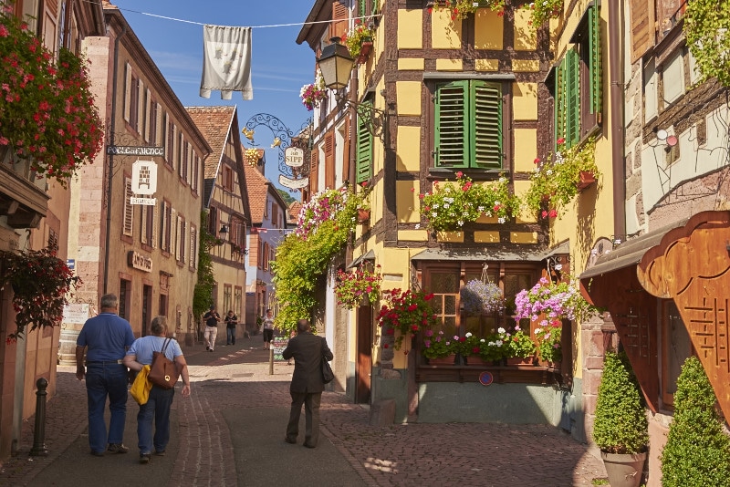 Route des vins d'Alsace : Ribeauvillé