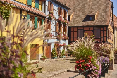 Route des vins d'Alsace : Ribeauvillé, la ville haute
