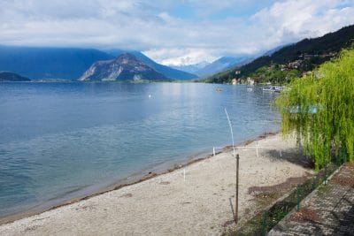 Les rives du lac majeur en voiture