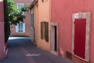 Itinéraire dans le Lubéron : Roussillon