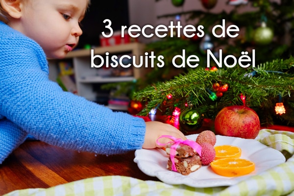 3 recettes de biscuits de Noël