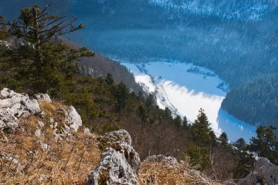 Paysage du Haut-Doubs sous la neige