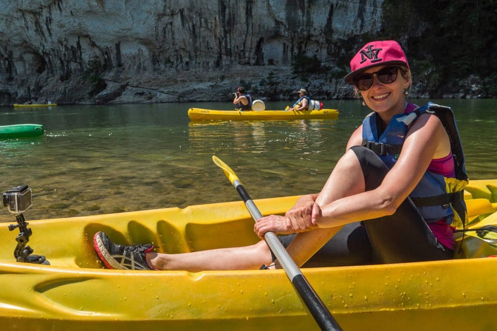 Descente de l'Ardèche en canoe kayak