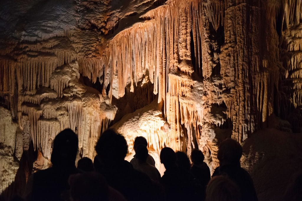 Grotte de l'Aven d'Orgnac en Ardèche