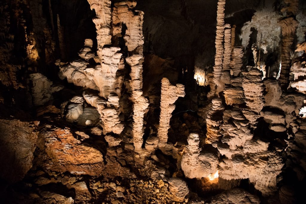 Grotte de l'Aven d'Orgnac en Ardèche