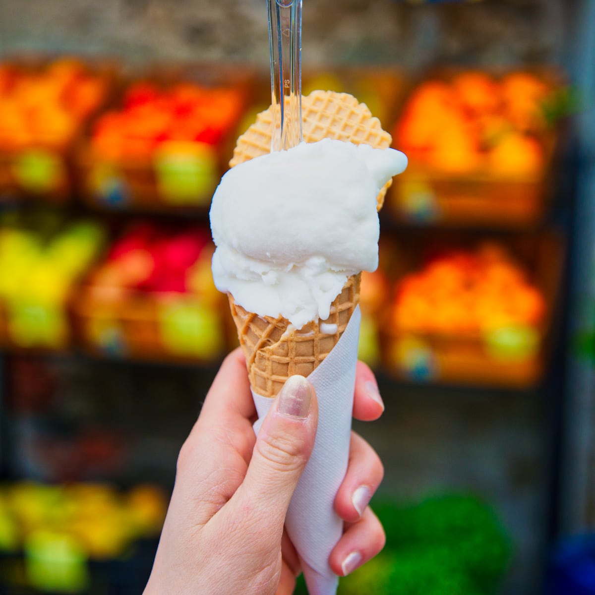 manger une glace à Corniglia