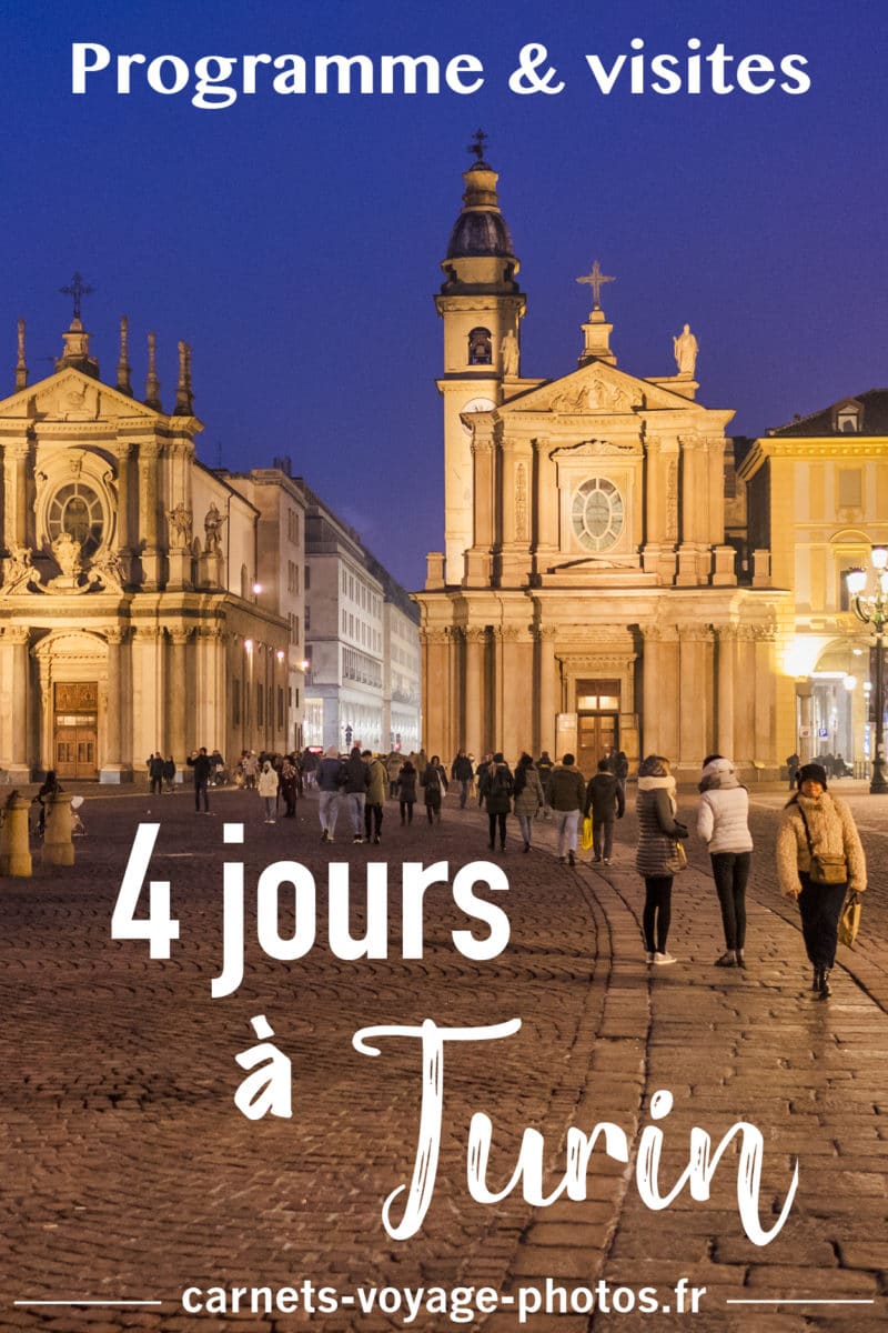 Programme et visites à Turin