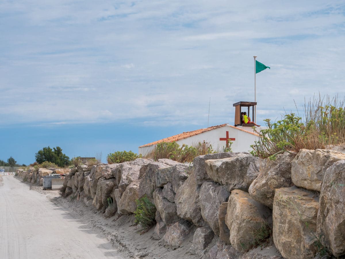 Plage surveillée en Camargue : Saintes Maries de la Mer