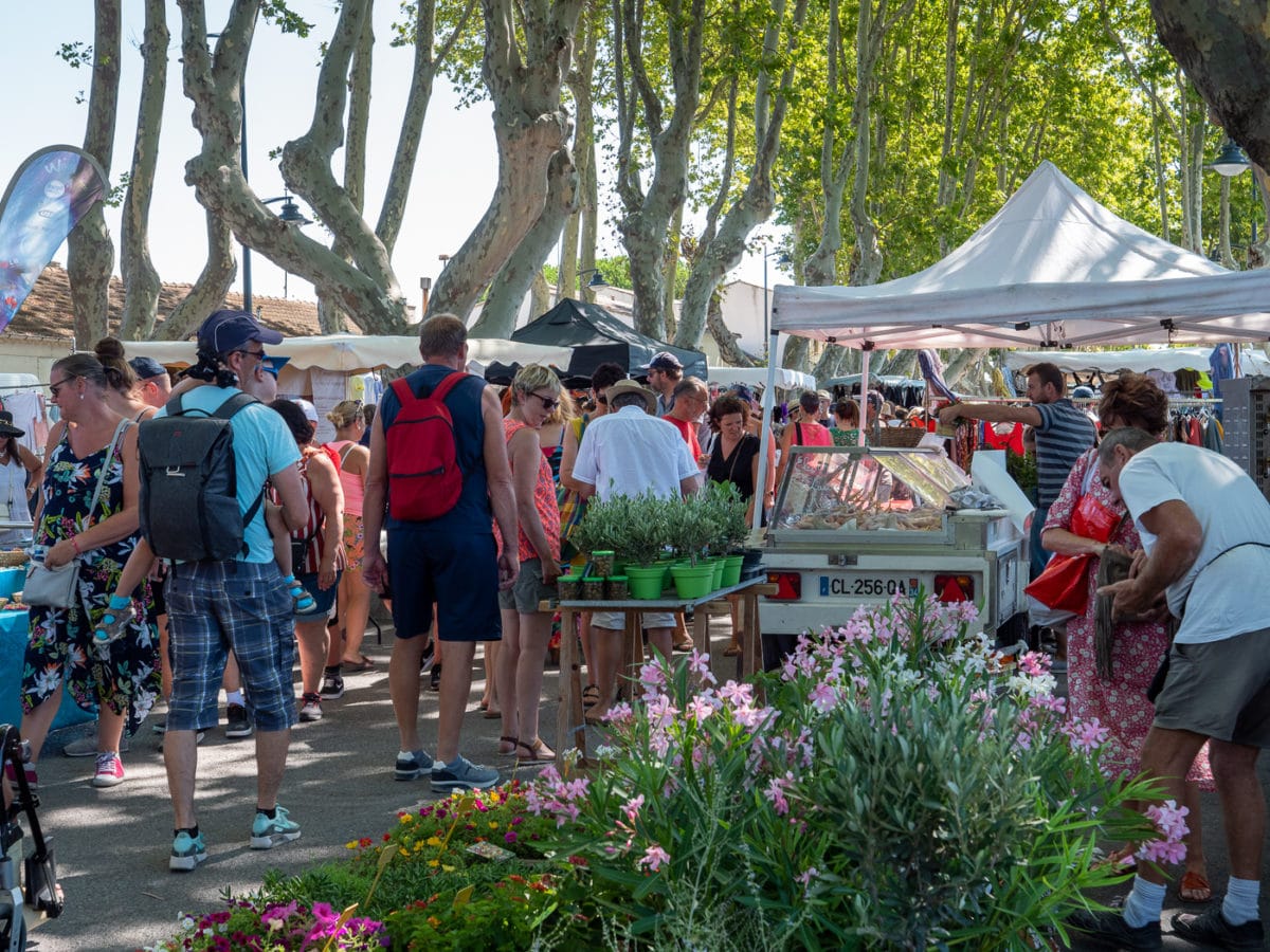 Marché Aigues Mortes Camargue