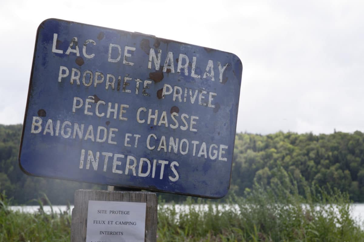 Randonnée Jura : lac de Narlay