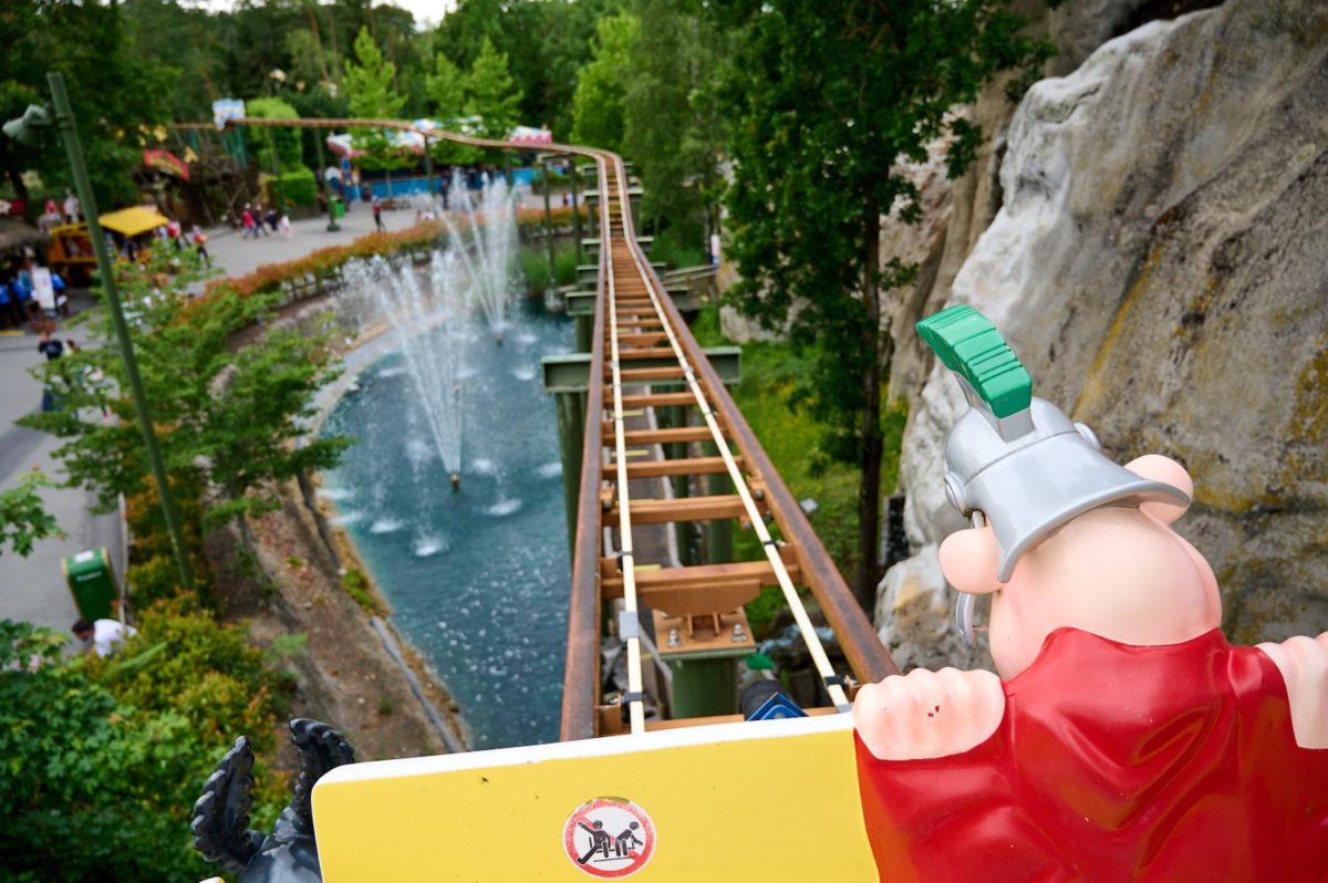 vue sur le parc Astérix