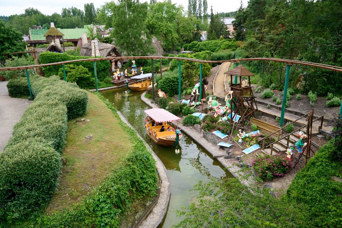 vue sur le parc Astérix