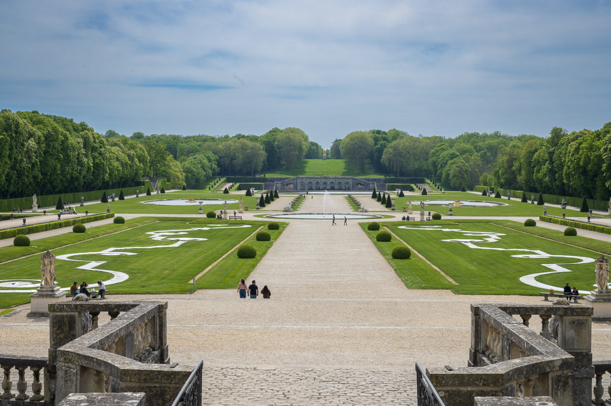 château de Vaux-le-Vicomte : les jardins à la française