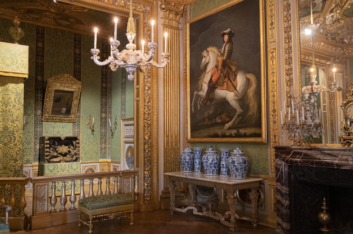 château de Vaux-le-Vicomte : chambre du roi