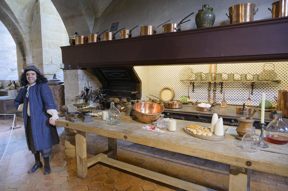 château de Vaux-le-Vicomte : les cuisines de Vatel