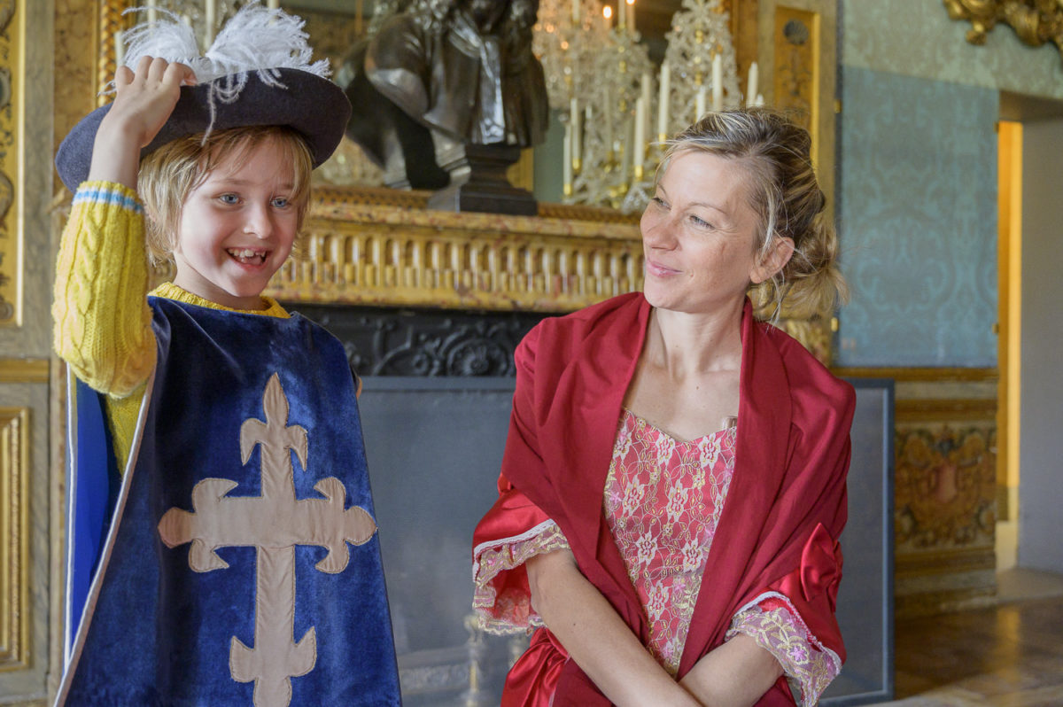 château de Vaux-le-Vicomte : visite guidée costumée pour les enfants