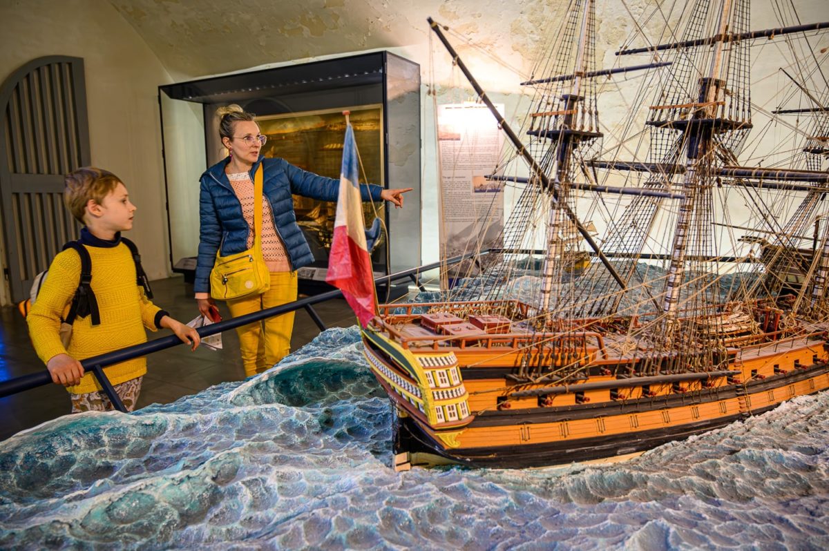 Galata Musée de la Mer de Gênes : les maquettes de navire