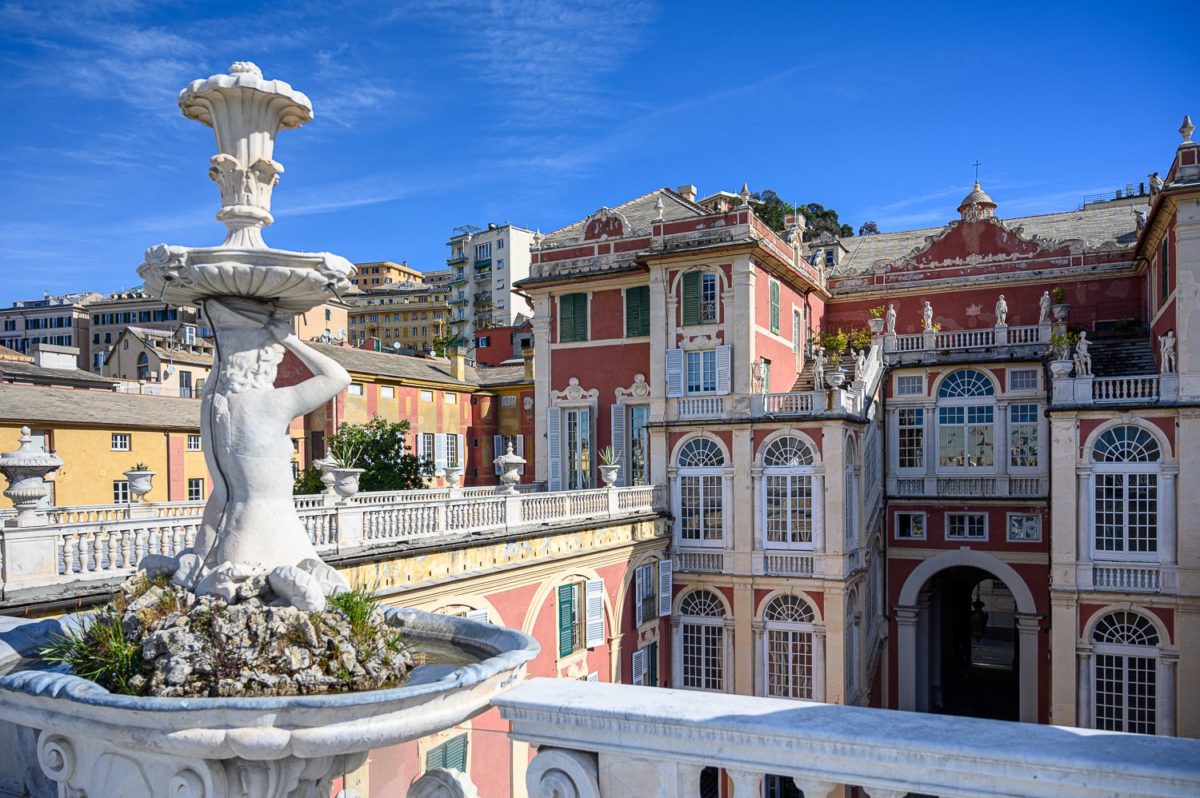 façade du Palazzo Reale à Gênes