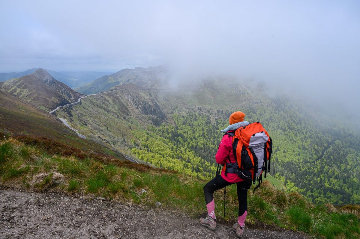 Etape Super Lioran - Le Falgoux sur le GR400