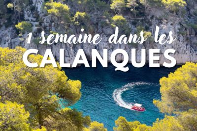 1 semaine dans les calanques