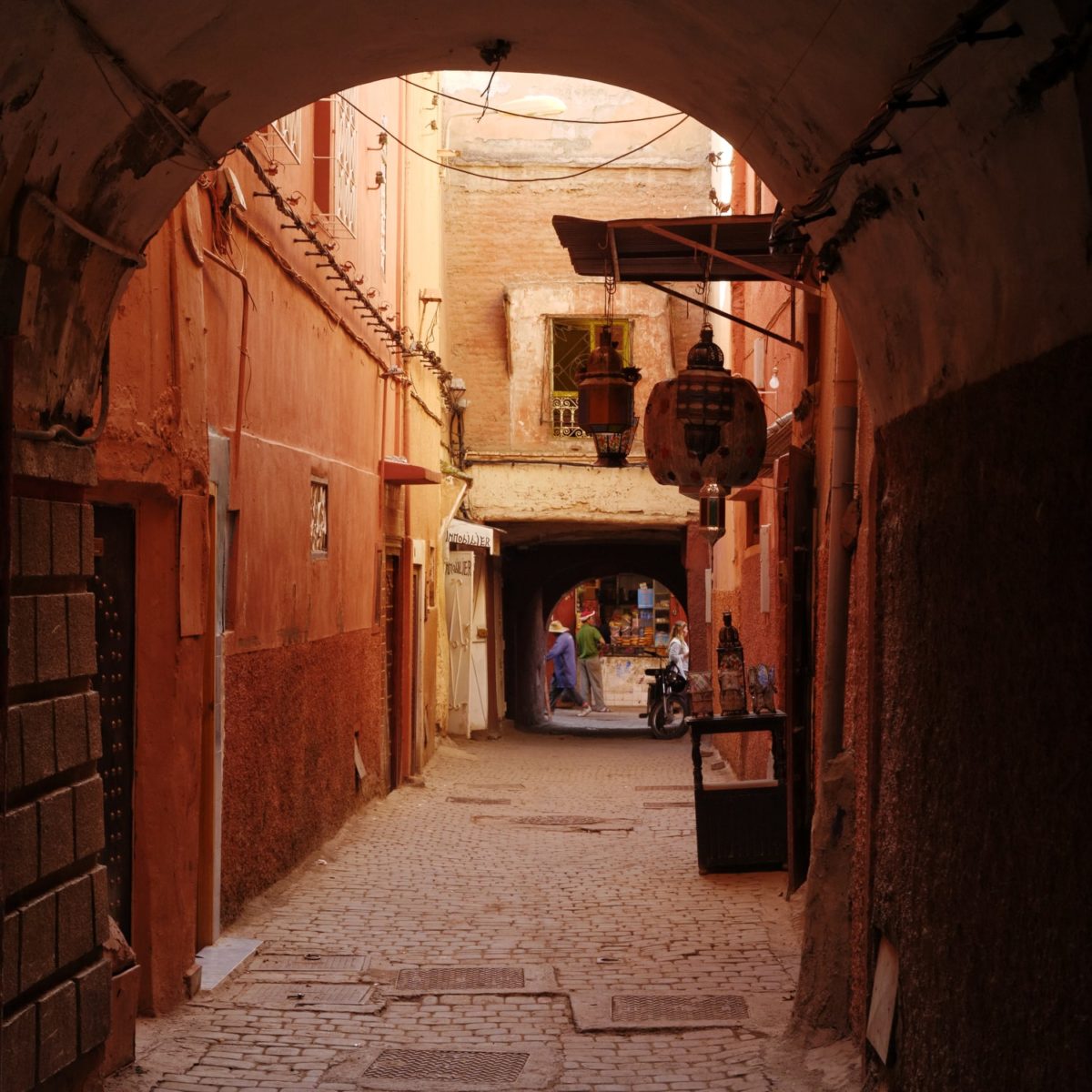 Dans la Médina de Marrakech