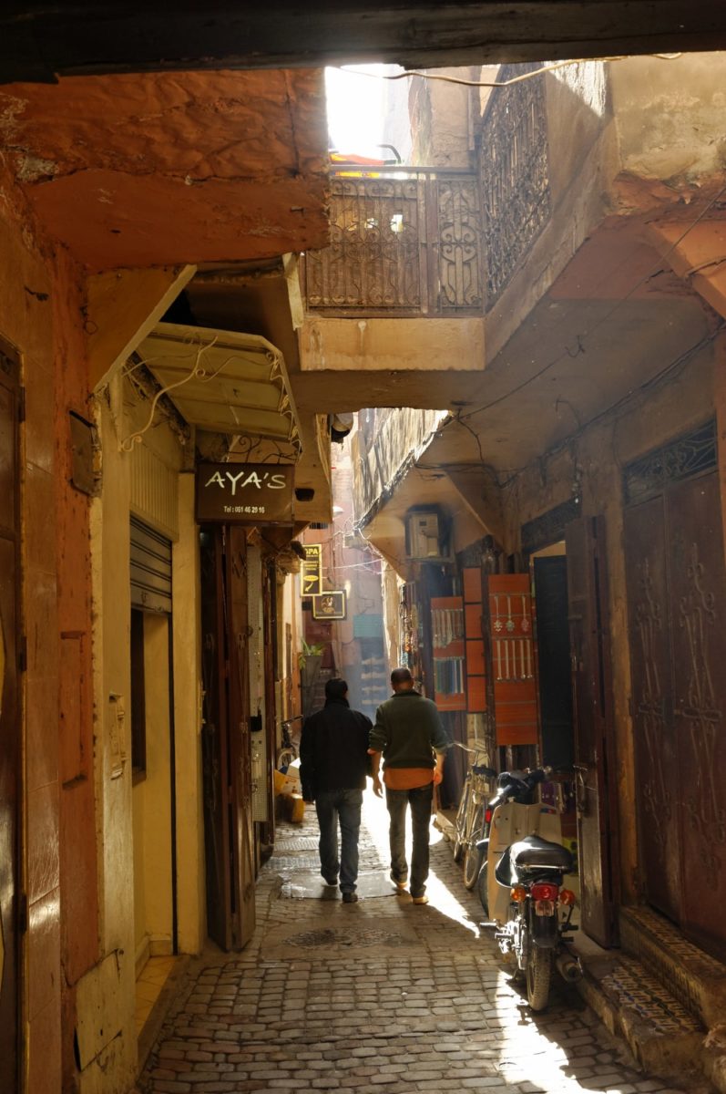 Dans la Médina de Marrakech